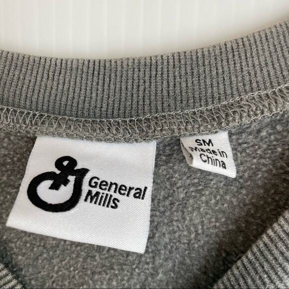 General Mills cereal characters long sleeve crewneck sweatshirt sz SM **see note - Picture 9 of 12